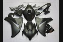 Lackierte Straße Verkleidung auf ABS kompatibel mit Honda Cbr 1000 2008 - 2011 Matt Black - MXPCAV6843