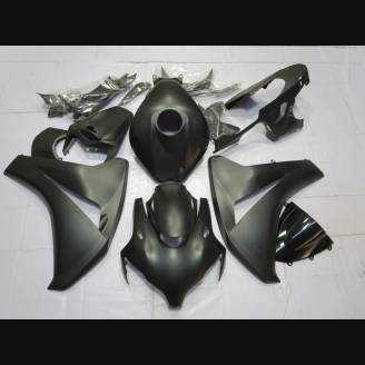 Painted street fairings in abs compatible with Honda Cbr 1000 2008 - 2011 Matt Black - MXPCAV6843