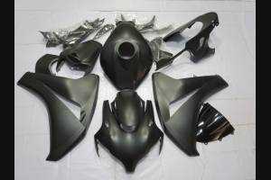 Painted street fairings in abs compatible with Honda Cbr 1000 2008 - 2011 Matt Black - MXPCAV6843