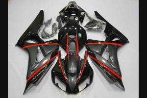 Lackierte Straße Verkleidung auf ABS kompatibel mit Honda Cbr 1000 2006 - 2007 - MXPCAV12154
