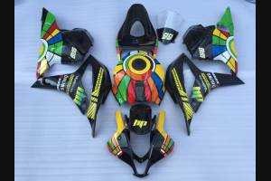 Lackierte Straße Verkleidung auf ABS kompatibel mit Honda CBR 600 RR 2009 - 2012 - MXPCAV12177