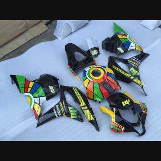 Lackierte Straße Verkleidung auf ABS kompatibel mit Honda CBR 600 RR 2009 - 2012 - MXPCAV12177