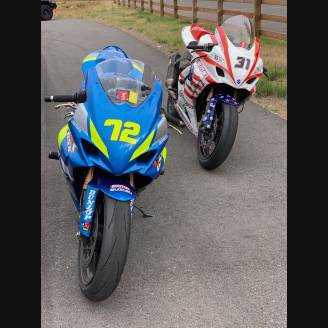 Painted Race Fairings Suzuki Gsxr 1000 2007 - 2008 - MXPCRV12184