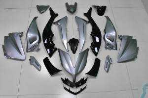Painted street fairings in abs compatible with Yamaha T Max 530 2015 - 2016 - MXPCYT7553