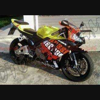 Painted street fairings in abs compatible with Honda CBR 600 RR 2005 - 2006 - MXPCAV1561