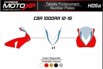 Startnummernschild Honda Cbr 1000 RR 2012 - 2016 MXPKAV11983