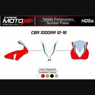 Placa porta número Honda Cbr 1000 RR 2012 - 2016 MXPKAV11983