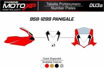 Tabella portanumero Ducati 959 1299 Panigale MXPKAV12230