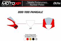 Placa porta número Ducati 899 1199 Panigale MXPKAV12228