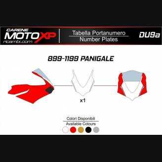 Placa porta número Ducati 899 1199 Panigale MXPKAV12233