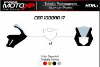Tabella portanumero Honda Cbr 1000 RR 2017 - 2019 MXPKAV11984