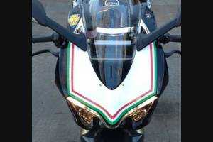Plaque numero Ducati 899 1199 Panigale MXPKAV12236