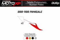 Startnummernschild Ducati 899 1199 Panigale MXPKAV12242