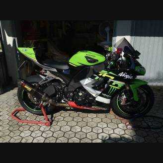 Carenados en abs pintados para la calle compatible para Kawasaki ZX10R 2008 - 2009 - MXPCAV12262