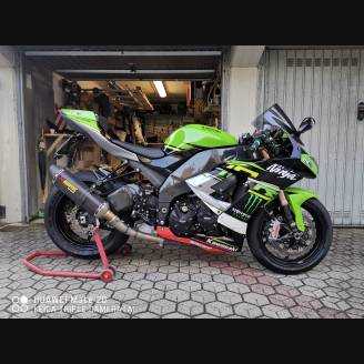 Lackierte Straße Verkleidung auf ABS kompatibel mit Kawasaki ZX10R 2008 - 2009 - MXPCAV12262