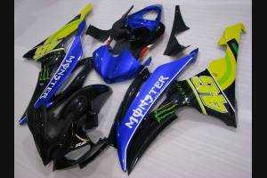 Painted street fairings in abs compatible with Yamaha R6 2008 - 2016 - MXPCAV12267