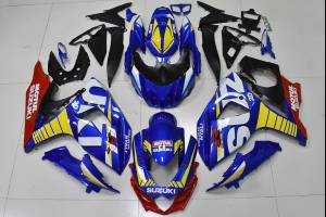 Painted street fairings in abs compatible with Suzuki Gsxr 1000 2009 - 2016 - MXPCAV2704