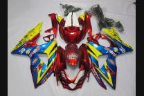 Lackierte Straße Verkleidung auf ABS kompatibel mit Suzuki Gsxr 1000 2009 - 2016 - MXPCAV2698