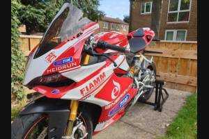 Lackierte Straße Verkleidung auf ABS kompatibel mit Ducati 899 1199 Panigale - MXPCAV4844