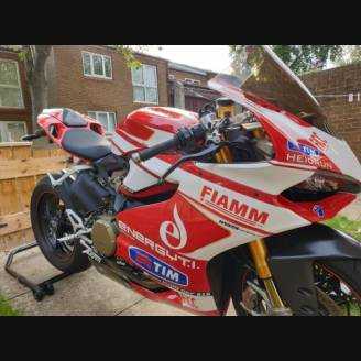 Lackierte Straße Verkleidung auf ABS kompatibel mit Ducati 899 1199 Panigale - MXPCAV4844