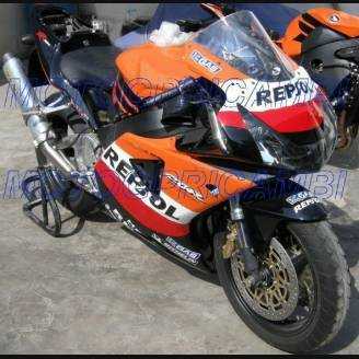Carene stradali in abs verniciate compatibili con Honda Cbr 954 2002 - 2003 - MXPCAV1581