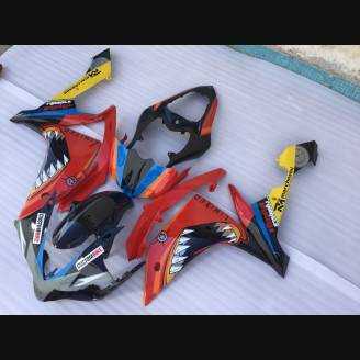 Lackierte Straße Verkleidung auf ABS kompatibel mit Yamaha R1 2007 - 2008 - MXPCAV1757