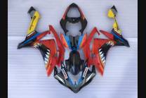 Painted street fairings in abs compatible with Yamaha R1 2007 - 2008 - MXPCAV1757