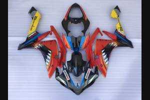 Lackierte Straße Verkleidung auf ABS kompatibel mit Yamaha R1 2007 - 2008 - MXPCAV1757