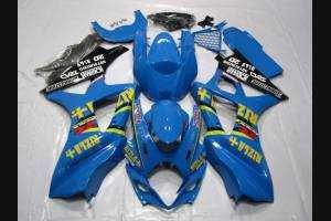 Lackierte Straße Verkleidung auf ABS kompatibel mit Suzuki Gsxr 1000 2007 - 2008 - MXPCAV1829