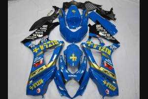 Carene stradali in abs verniciate compatibili con Suzuki Gsxr 1000 2007 - 2008 - MXPCAV2143