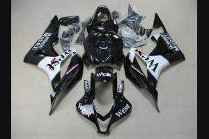 Lackierte Straße Verkleidung auf ABS kompatibel mit Honda CBR 600 RR 2007 - 2008 - MXPCAV1997