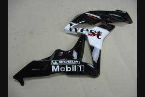 Lackierte Straße Verkleidung auf ABS kompatibel mit Honda CBR 600 RR 2007 - 2008 - MXPCAV1997