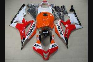 Painted street fairings in abs compatible with Honda CBR 600 RR 2007 - 2008 - MXPCAV6053