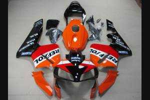 Lackierte Straße Verkleidung auf ABS kompatibel mit Honda CBR 600 RR 2003 - 2004 - MXPCAV3055