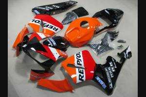 Lackierte Straße Verkleidung auf ABS kompatibel mit Honda CBR 600 RR 2003 - 2004 - MXPCAV3055