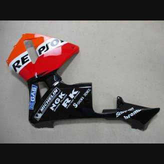 Lackierte Straße Verkleidung auf ABS kompatibel mit Honda CBR 600 RR 2003 - 2004 - MXPCAV3055