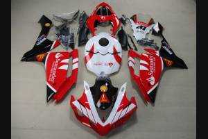 Lackierte Straße Verkleidung auf ABS kompatibel mit Yamaha R1 2007 - 2008 - MXPCAV12317