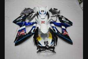 Painted street fairings in abs compatible with Suzuki Gsxr 600/750 2008 - 2010 MXPCAV12320