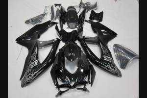Painted street fairings in abs compatible with Suzuki Gsxr 600/750 2008 - 2010 MXPCAV12322