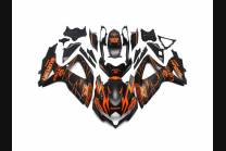 Painted street fairings in abs compatible with Suzuki Gsxr 600/750 2008 - 2010 MXPCAV12323