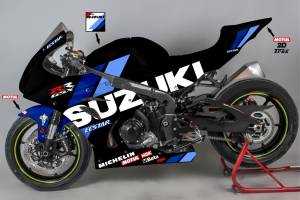 Carenage Racing Peint Suzuki Gsxr 1000 2017 - 2019 - MXPCRV12326