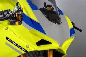 Lackierte Rennverkleidung Ducati Panigale V4 V4S Fluo - MXPCRV12351
