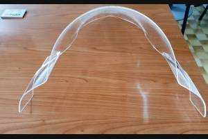 Plexiglass trasparente Bmw S 1000 RR 2019 - MXPPMT12125