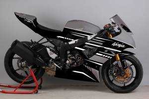 Lackierte Rennverkleidung Kawasaki Zx6R 636 2013 - 2018 - MXPCRV5922