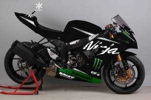 Lackierte Rennverkleidung Kawasaki Zx6R 636 2013 - 2018 - MXPCRV12362
