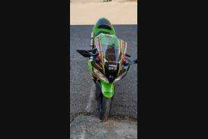Carenados en abs pintados para la calle compatible con Kawasaki ZX10R 2004 - 2005 - MXPCAV12369