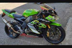 Carenados en abs pintados para la calle compatible con Kawasaki ZX10R 2004 - 2005 - MXPCAV12369