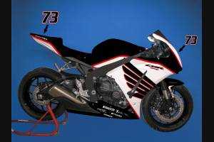 Lackierte Rennverkleidung Honda Cbr 1000 RR 2012 - 2016 - MXPCRV12382