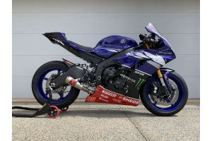 Lackierte Rennverkleidung Yamaha R6 2017 - 2019 - MXPCRV12346