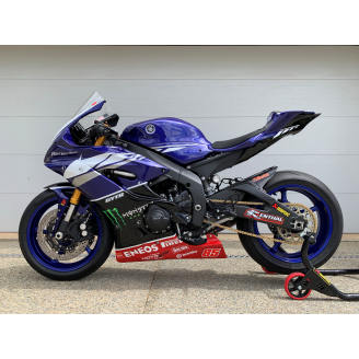 Lackierte Rennverkleidung Yamaha R6 2017 - 2019 - MXPCRV12346